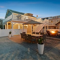 Walk 2 Beach! Lrg Patio | Deck + Grill | Fire Pit!
